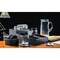 Dacasso Classic Black Leather Coffee Condiment Organizer AG-1028 - alternate 3